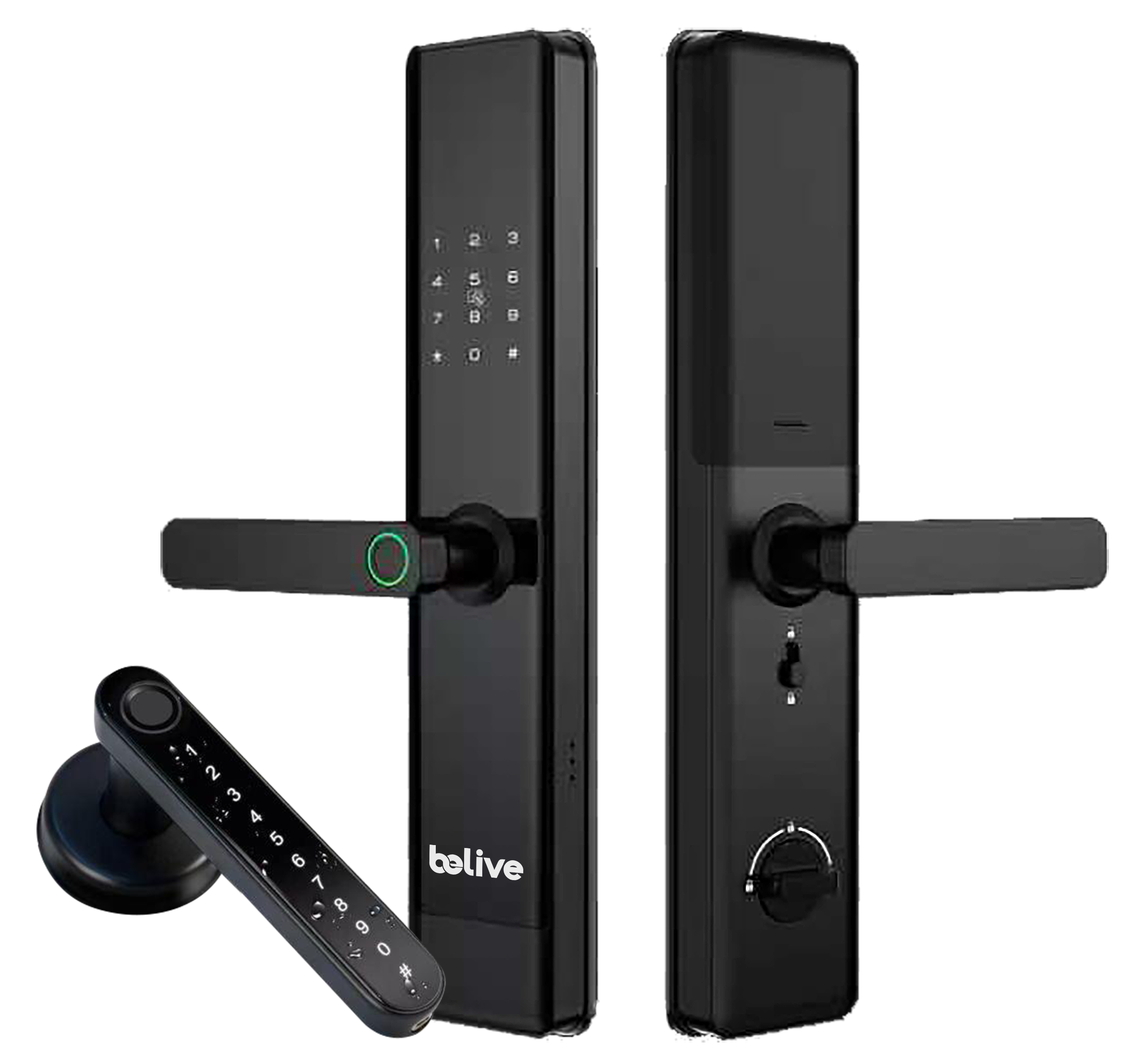 IoT smart lock on the unit main door